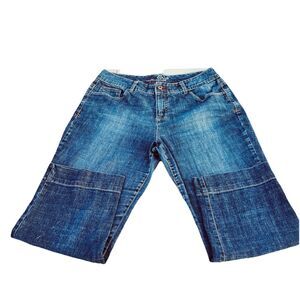 Tommy Hilfiger Hope Crop Dark Blue Women Plus Size14 Mid Rise Resort Casual Wear